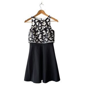 Aidan Mattox Keyhole Back Cocktail Dress US 2